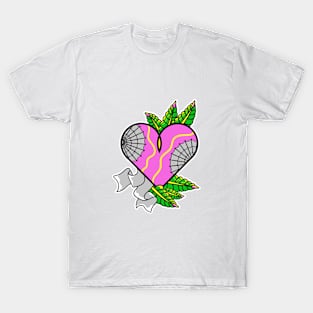 pink heart T-Shirt